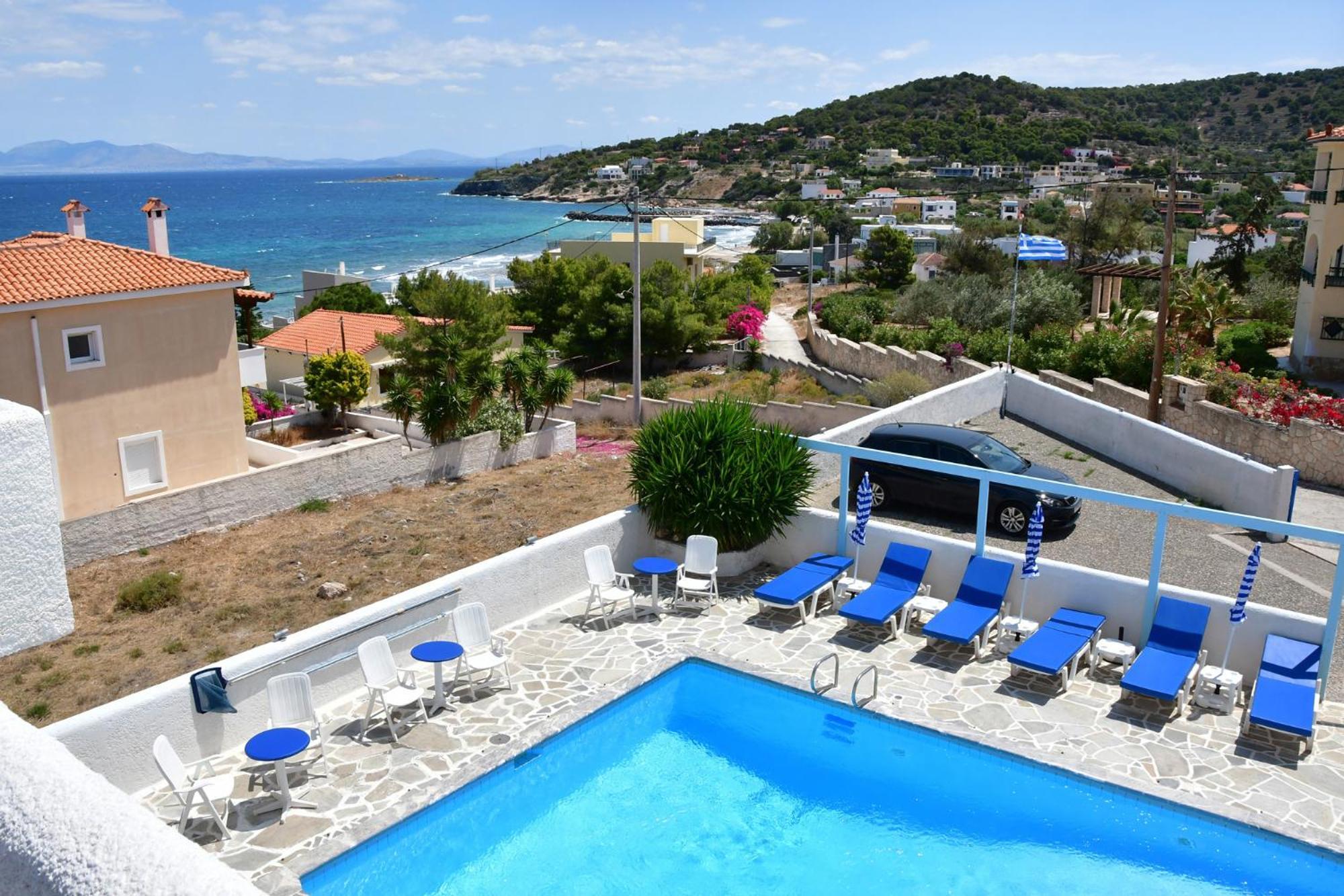 Blue Dolphin Studios And Apartment Вайя Экстерьер фото