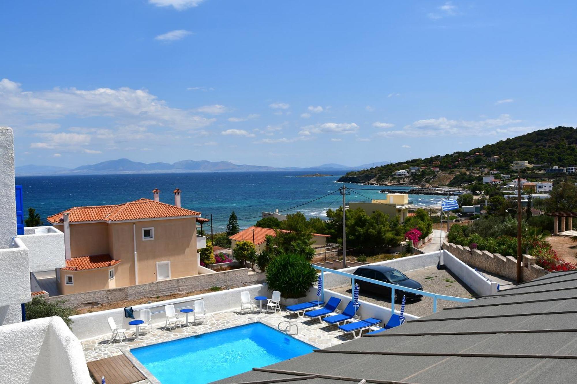 Blue Dolphin Studios And Apartment Вайя Экстерьер фото
