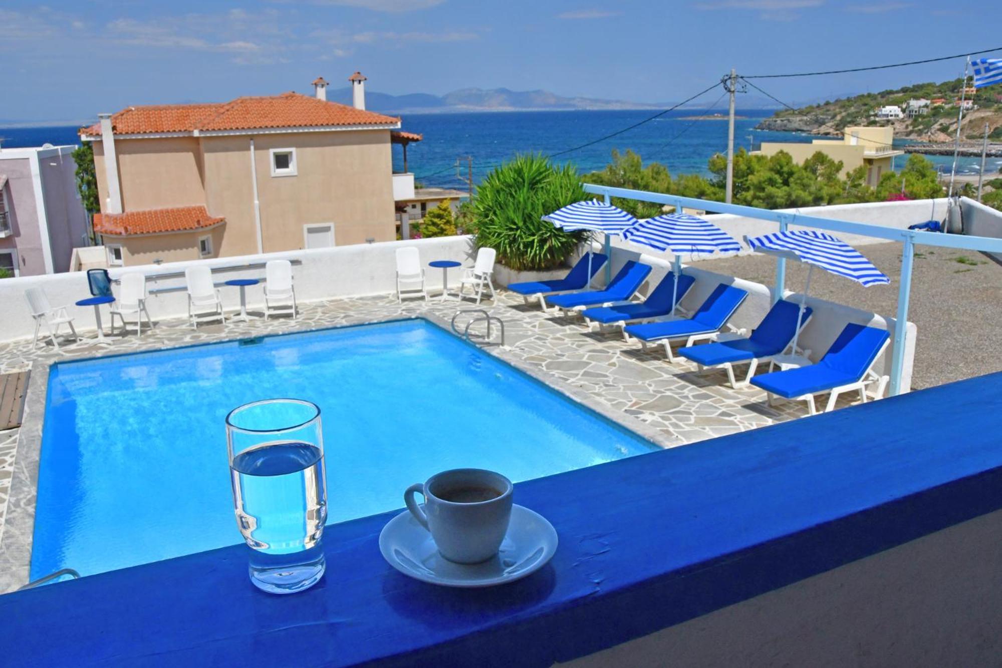 Blue Dolphin Studios And Apartment Вайя Экстерьер фото
